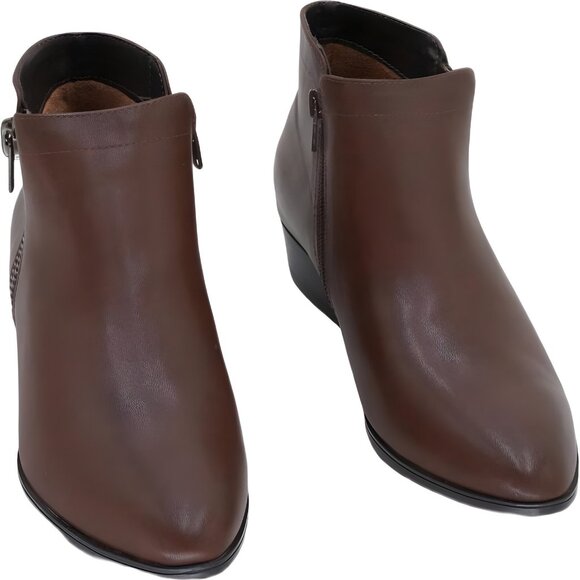 Naturalizer Claire Pointed Ankle Bootie Cinnamon Brown Women's US 6 M - Picture 1 of 6